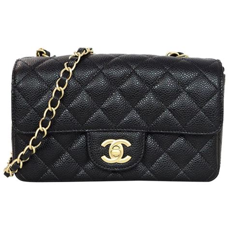 chanel mini rectangular caviar crossbody|Mini Bags .